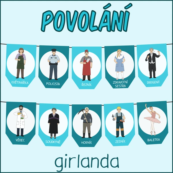 Povolání - Girlanda