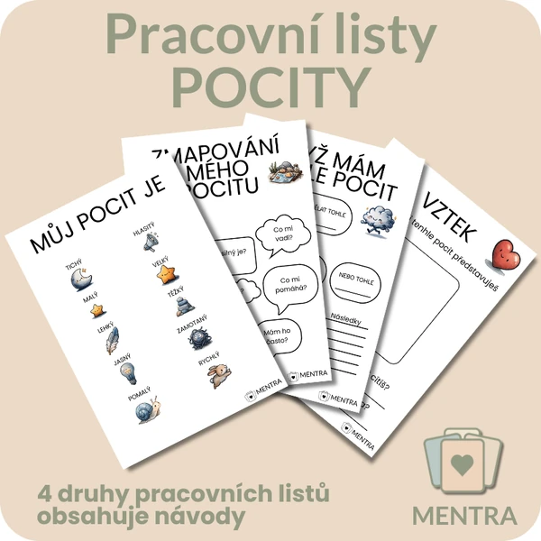 Pracovní listy EMOCE