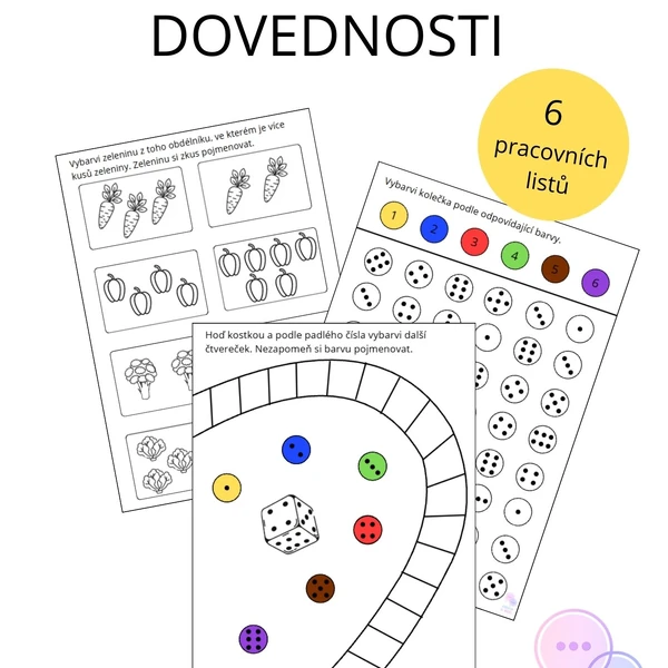 Předmatematické dovednosti pro předškoláky a malé školáky 