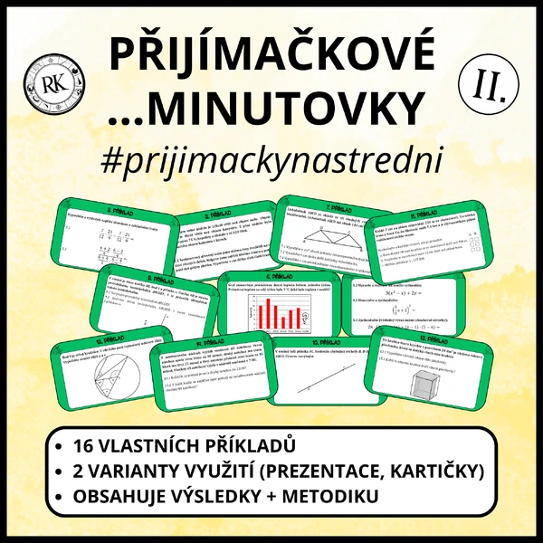Přijímačkové ...minutovky II