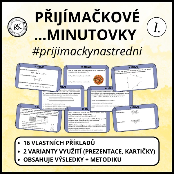Přijímačkové ...minutovky I