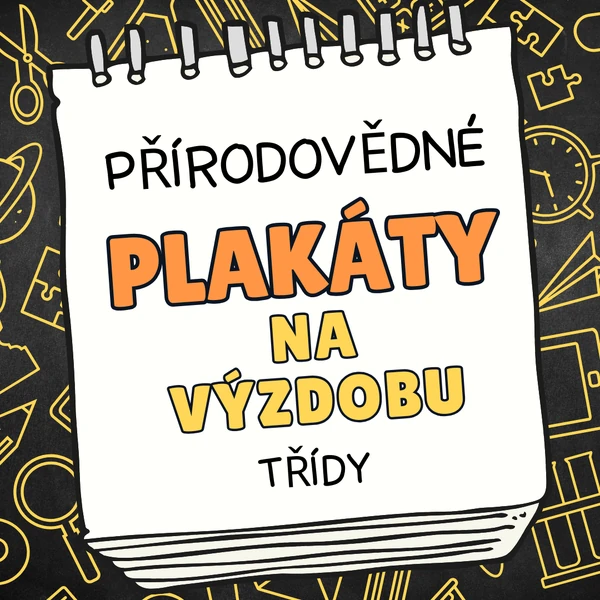 Sada výukových přírodovědných plakátu do třídy