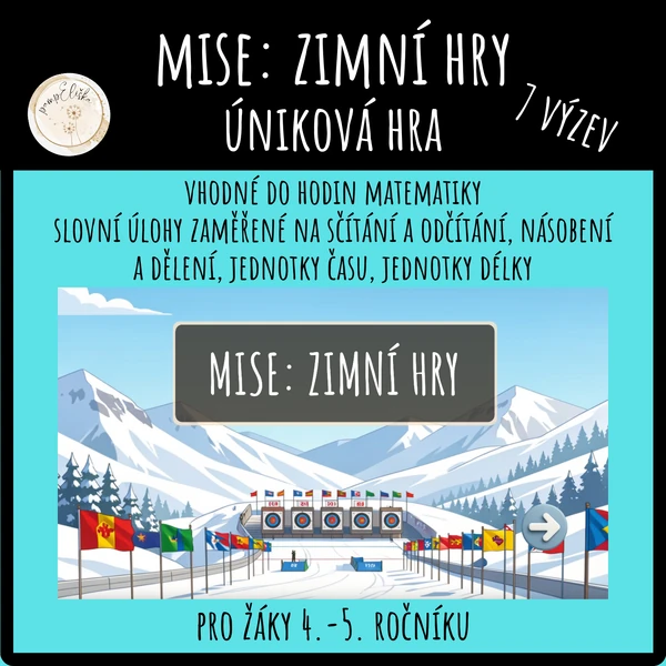 Úniková hra - Mise: Zimní hry