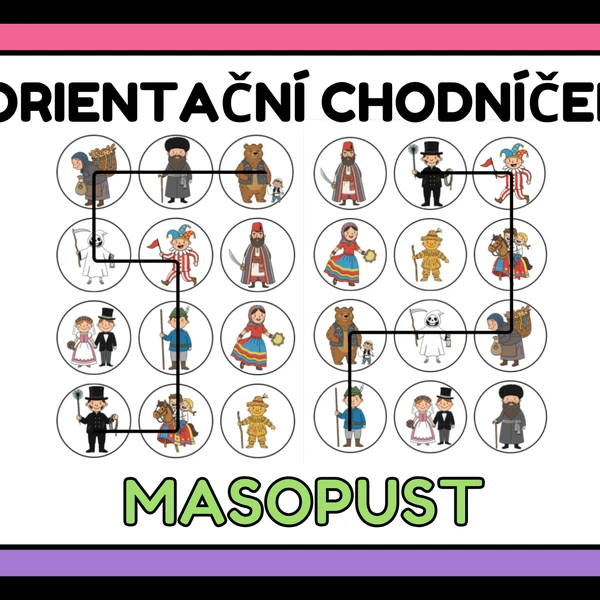 Orientační chodníček - Masopust