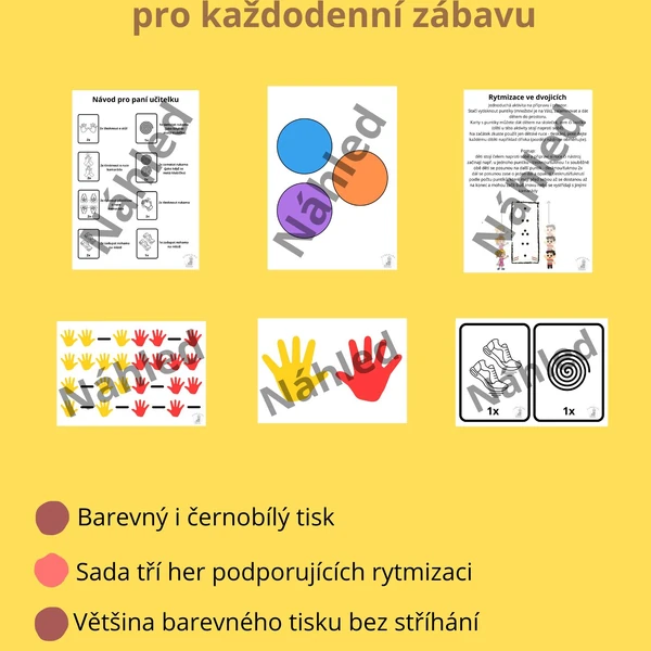 Rytmizace hrou pro každodenní zábavu