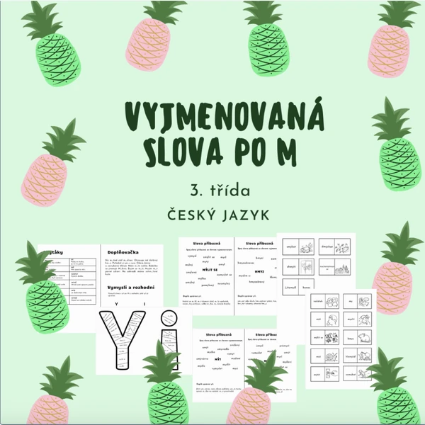Vyjmenovaná a příbuzná slova po M
