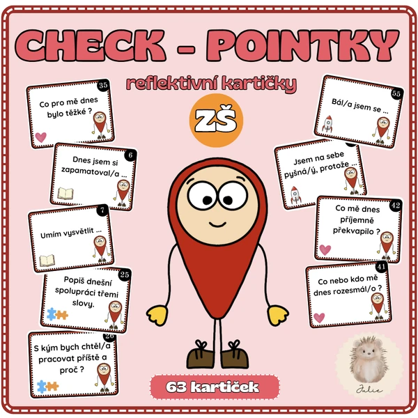 CHECK-POINTKY (reflektivní kartičky)
