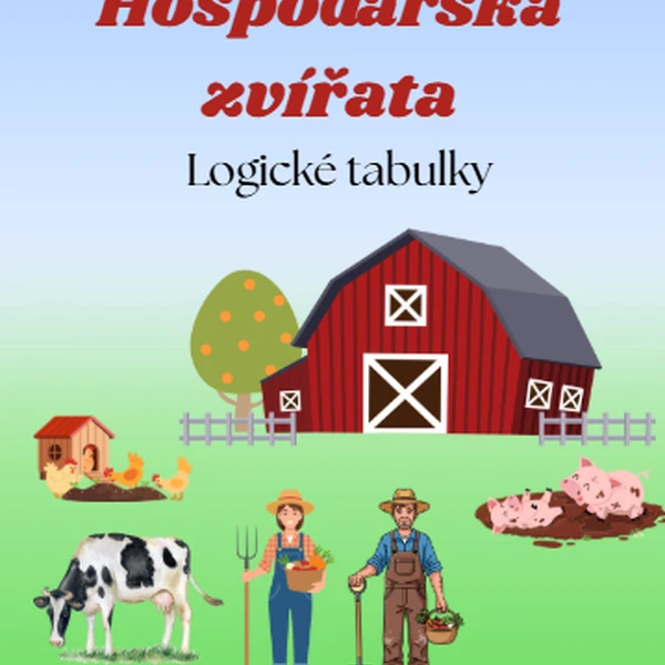 Hospodářská zvířata - logické tabuky