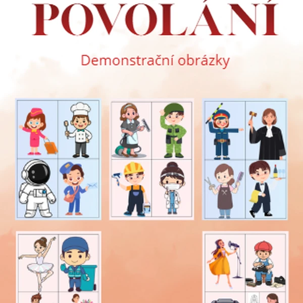Povolání - demonstrační obrázky