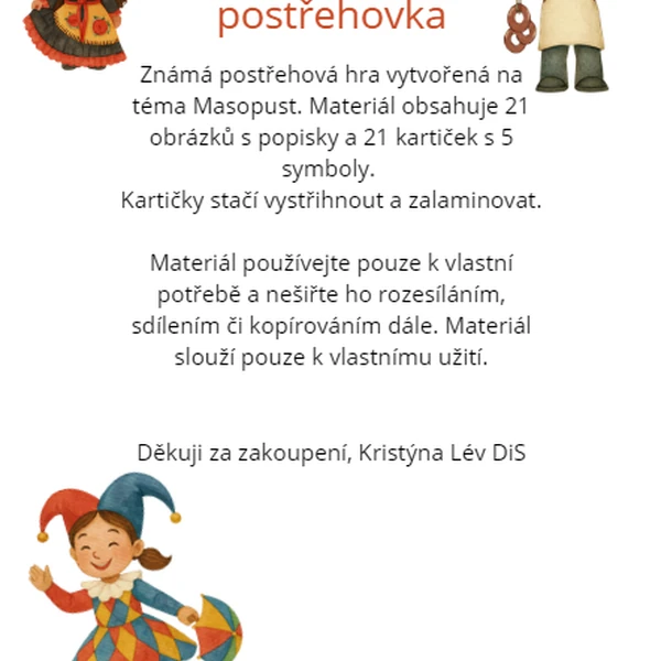 Masopustní Postřehovka