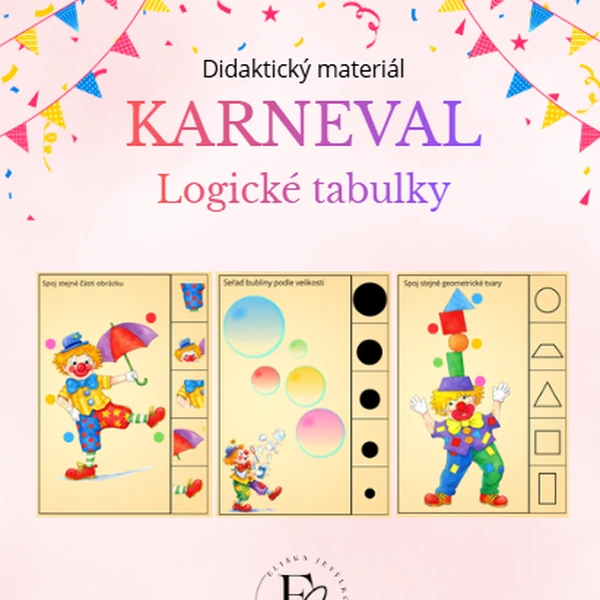 Karneval - logické tabulky 