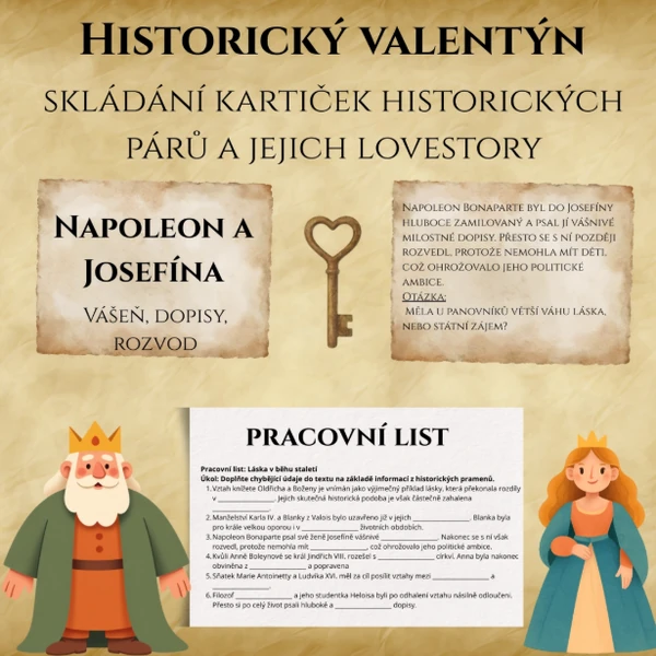 Historický valentýn - láska v historii
