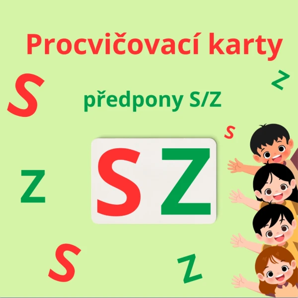 Opakovací karty - s/z/vz