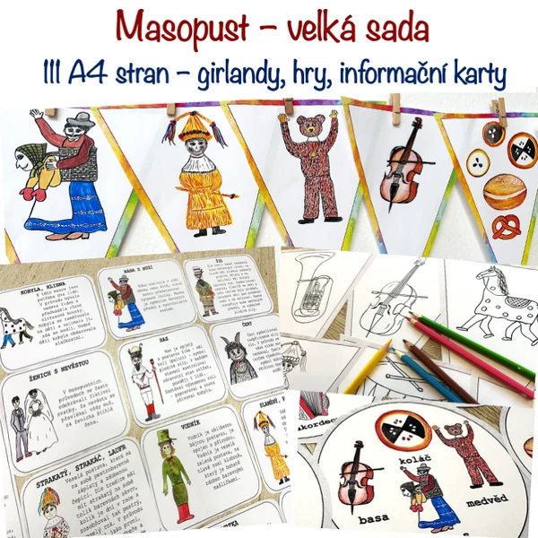 Masopust - velká sada