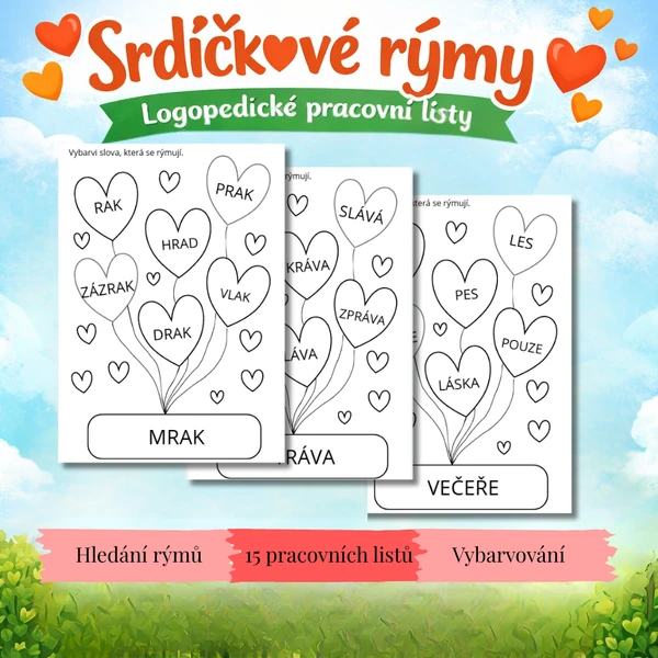 Srdíčkové rýmy
