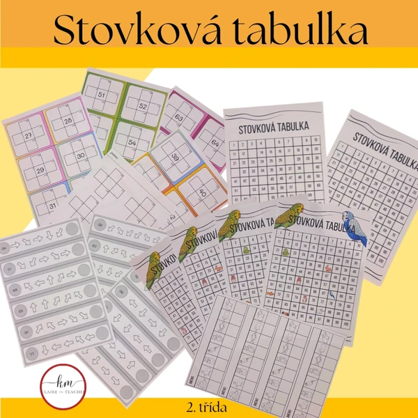 Aktivity se stovkovou tabulkou