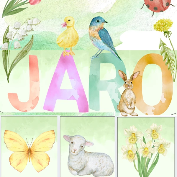 Jarní girlanda