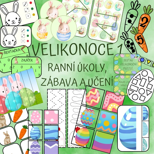 VELIKONOCE 1 - ranní úkol, zábava a učení