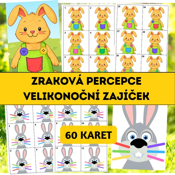Zraková percepce: Velikonoční zajíček