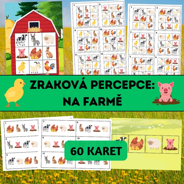 Zraková percepce: Na farmě