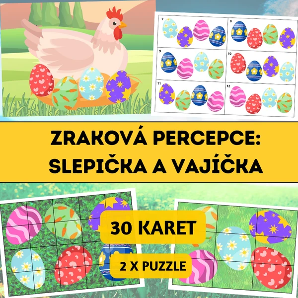 Zraková percepce: Slepička a vajíčka
