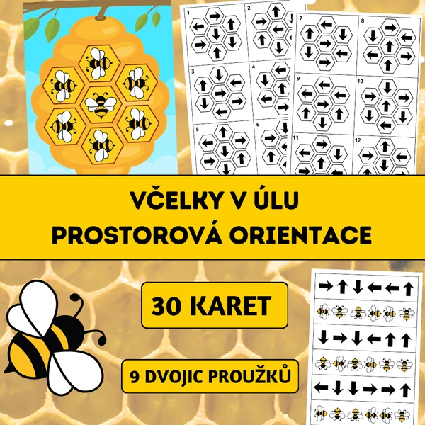 Včelky v úlu: prostorová orientace