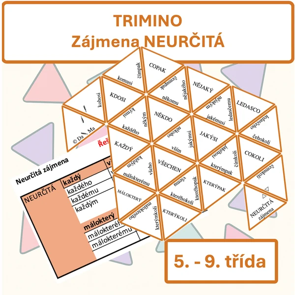 Zájmena neurčitá — TRIMINO