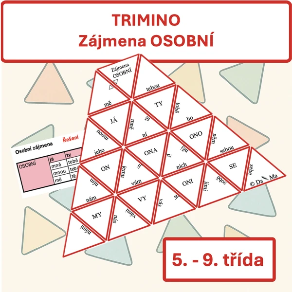 Zájmena osobní — TRIMINO