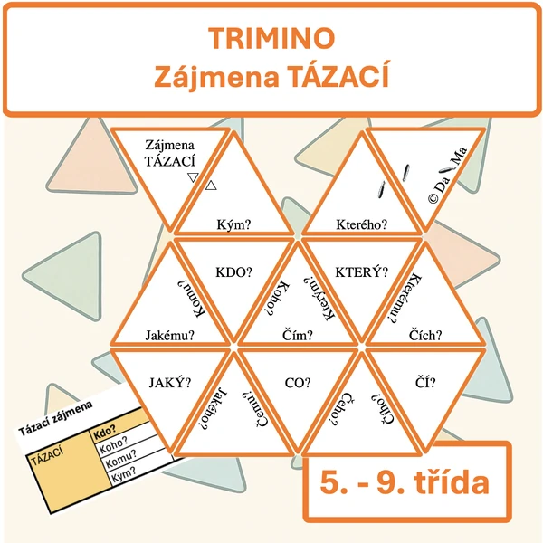 Zájmena tázací — TRIMINO