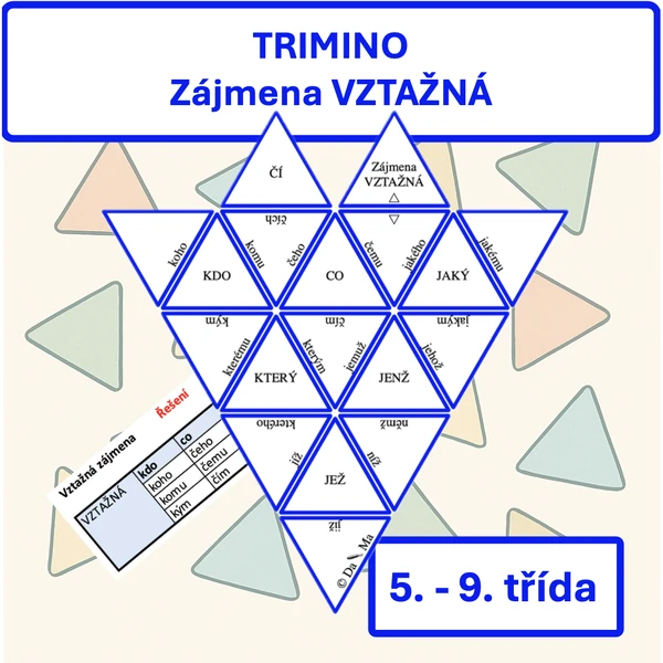 Zájmena vztažná — TRIMINO