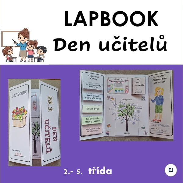 Lapbook - Den učitelů