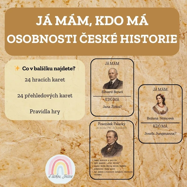 Osobnosti české historie - Já mám, kdo má