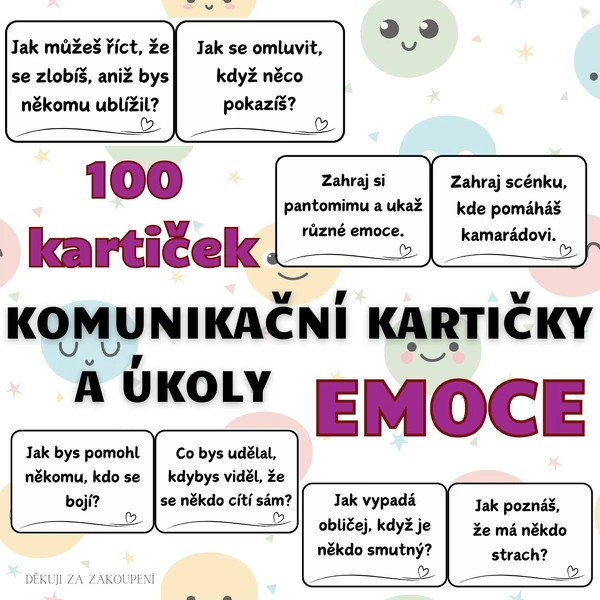 EMOCE - 100 otázek a úkolů do komunitního kruhu