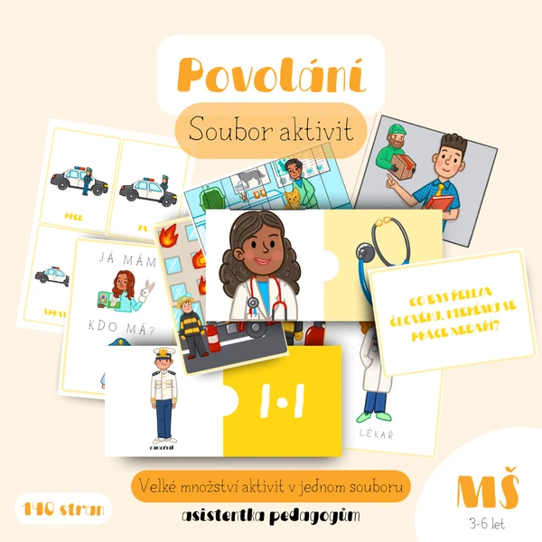 Povolání - Soubor aktivit