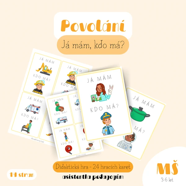 Povolání - Já mám, kdo má?