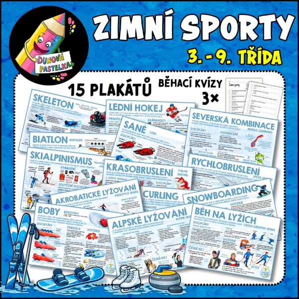 ZIMNÍ SPORTOVNÍ DISCIPLÍNY