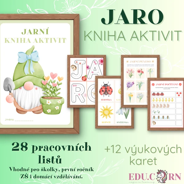 🌷Jarní kniha aktivit 🌷