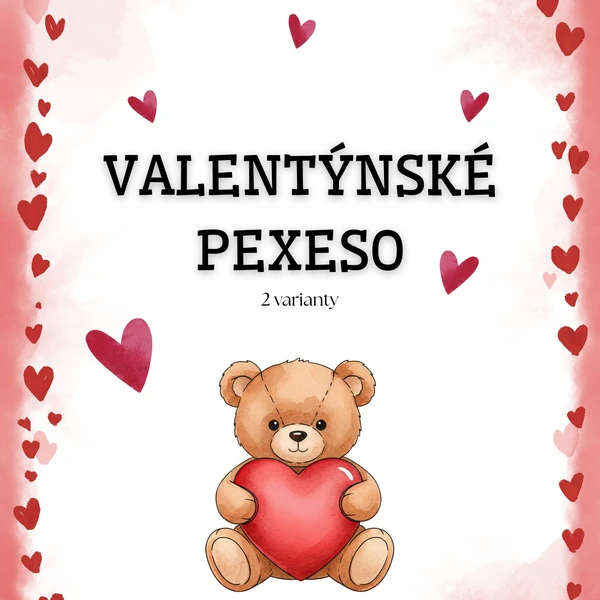 Valentýnské pexeso