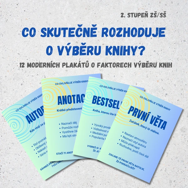 CO SKUTEČNĚ ROZHODUJE O VÝBĚRU KNIHY?