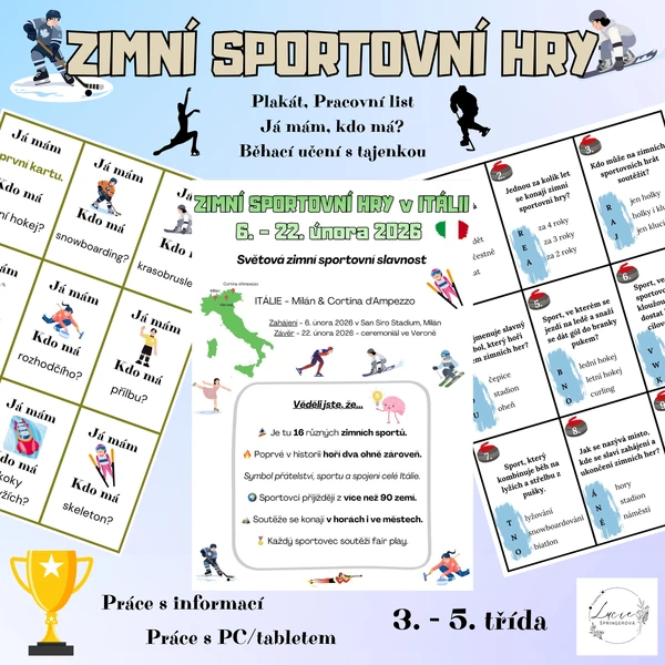 ZIMNÍ SPORTOVNÍ HRY