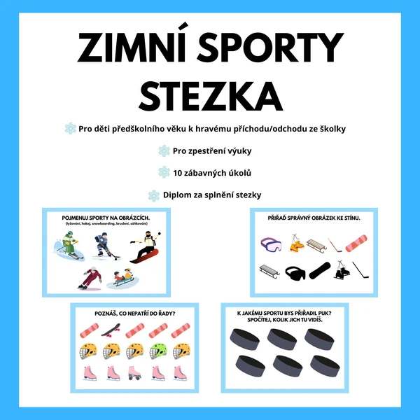 ZIMNÍ SPORTY - STEZKA