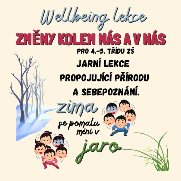 Změny kolem nás a v nás - přechod od zimy k jaru