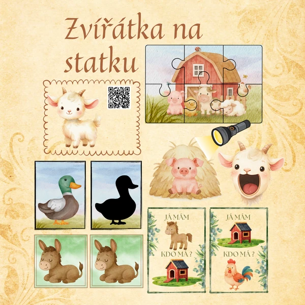Zvířátka na statku