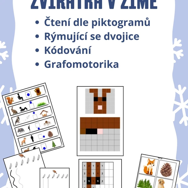 Zvířátka v zimě