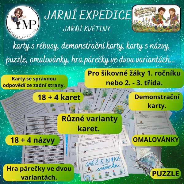 Jarní expedice - jarní květiny