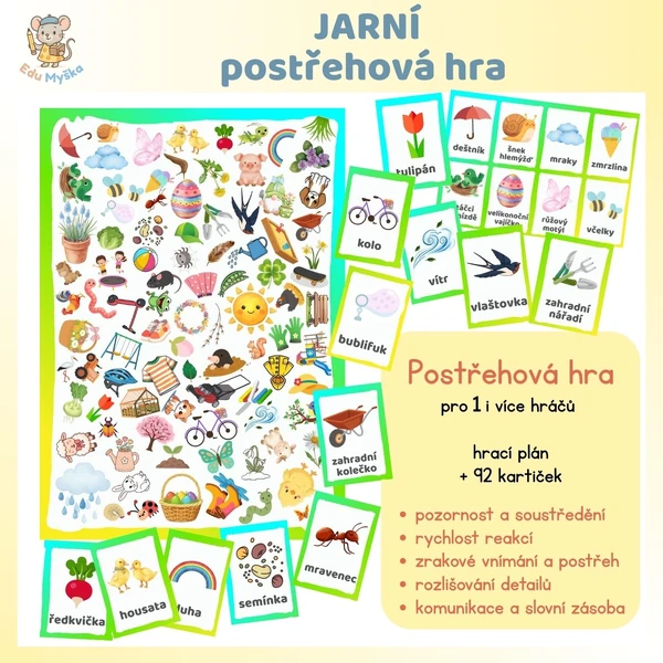 Jarní postřehová hra