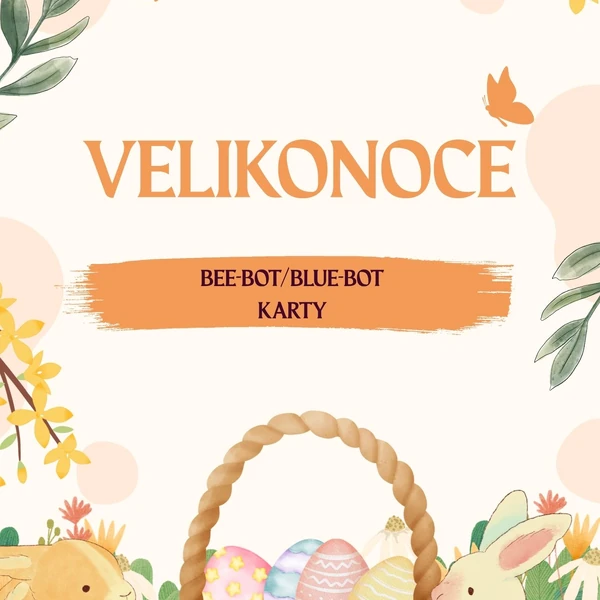 Velikonoce - Bee-bot karty