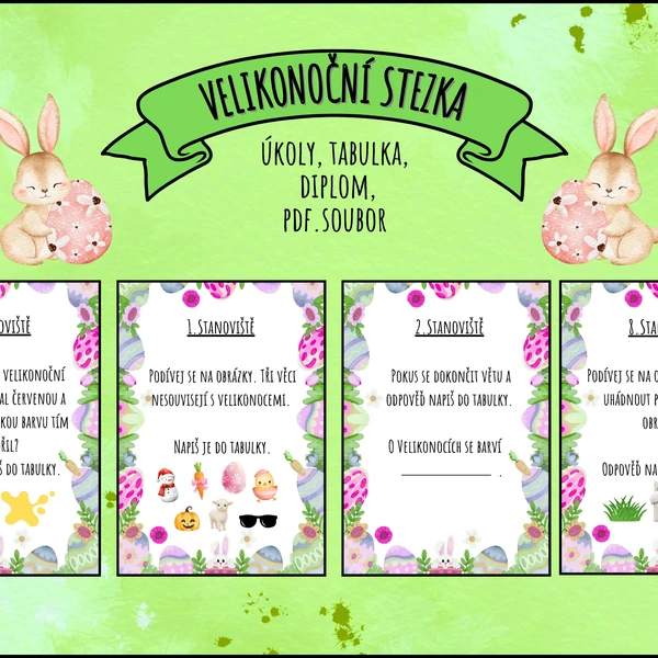 Velikonoční /jarní stezka 🐣