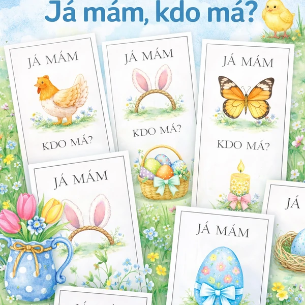 Jarní hra "Já mám ?, Kdo má ?"