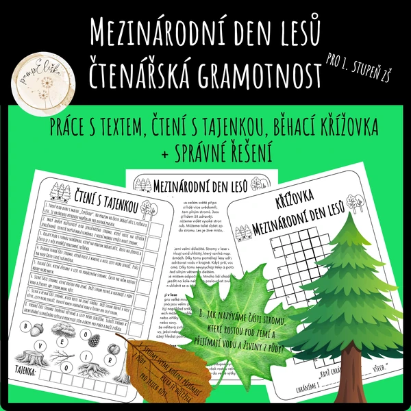 Mezinárodní den lesů - čtenářská gramotnost 